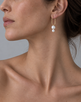 Emilie Duo Pearl Earrings